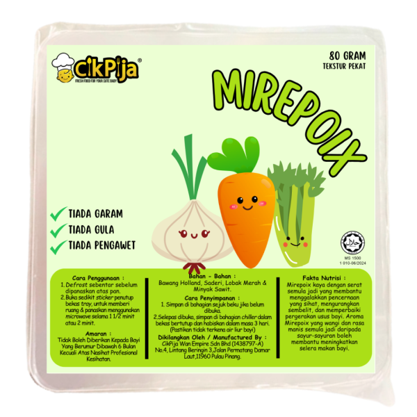 CIK PIJA - MIREPOIX 80g [FROZEN FOOD]