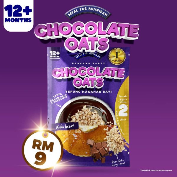 MEAL FOR MUSFIRAH PREMIX - CHOCOLATE OATS PANCAKE PARTY 100g