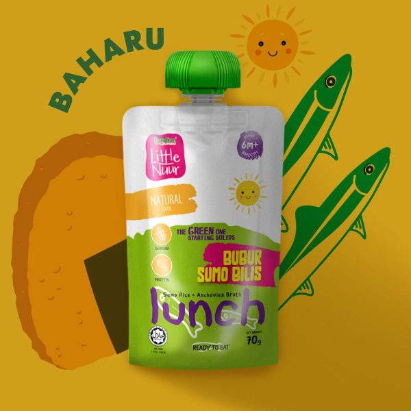 LITTLE NUUR STARTING SOLIDS RTE - BUBUR SUMO BILIS 70g