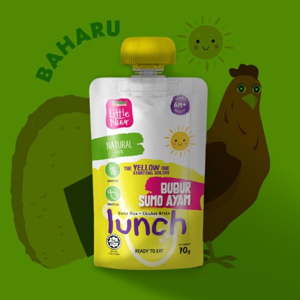 LITTLE NUUR STARTING SOLIDS RTE - BUBUR SUMO AYAM 70g