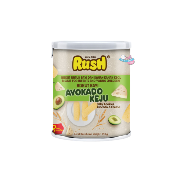 RUSH BABY BABY COOKIES - AVOCADO CHEESE 110g