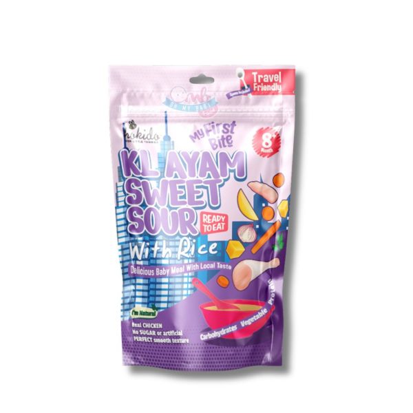 HOKIDO READY TO EAT PORRIDGE - KL AYAM SWEET SOUR WITH RICE 60g