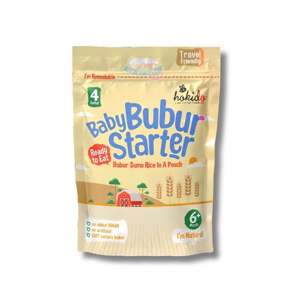 HOKIDO BABY BUBUR STARTER - BUBUR SUMO IN A POUCH 180g