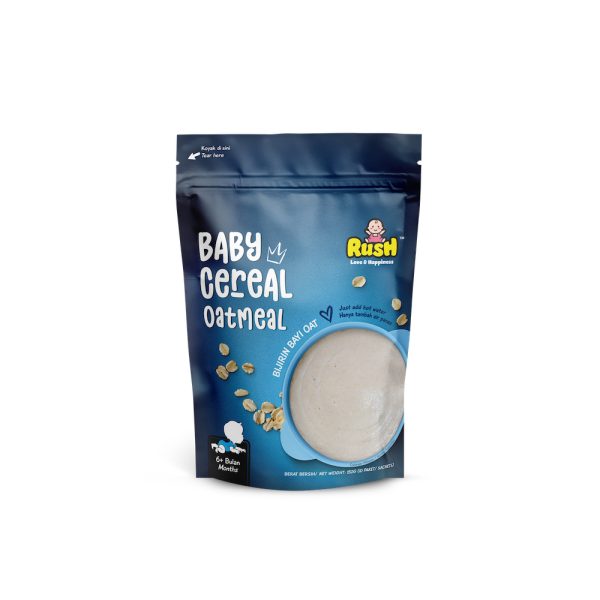 RUSH BABY - OATMEAL CEREAL 150g 10sachets x 15g