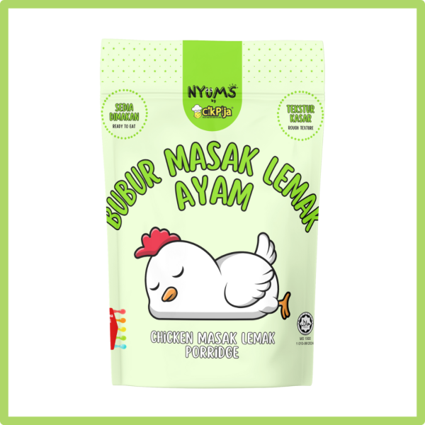 CIK PIJA NYUMS READY TO EAT - BUBUR MASAK LEMAK AYAM 120g