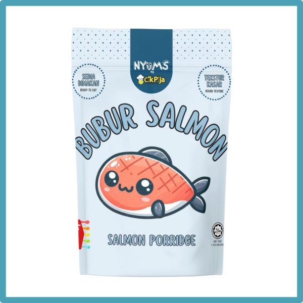 CIK PIJA NYUMS READY TO EAT - BUBUR SALMON 120g