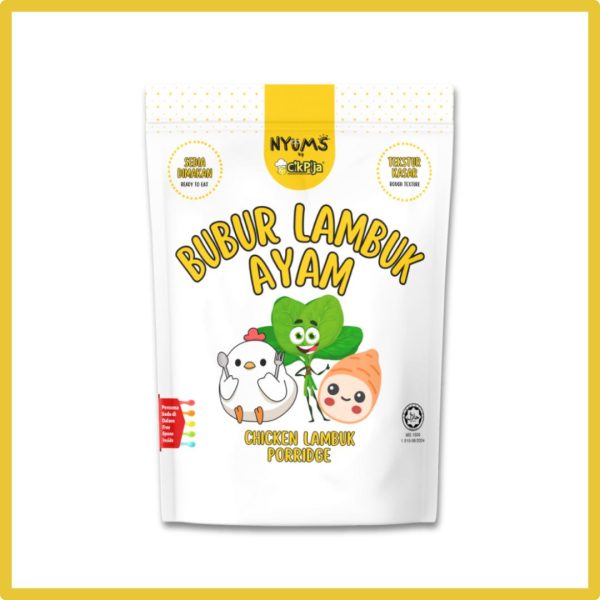 CIK PIJA NYUMS READY TO EAT - BUBUR LAMBUK AYAM 80g