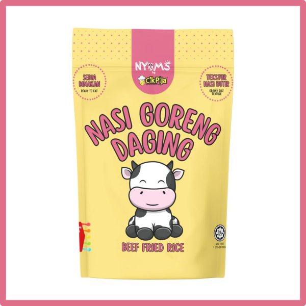 CIK PIJA NYUMS READY TO EAT - NASI GORENG DAGING 120g