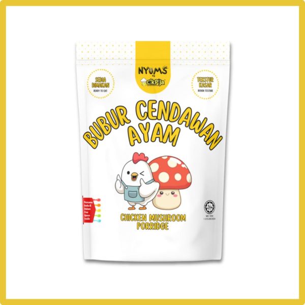 CIK PIJA NYUMS READY TO EAT - BUBUR CENDAWAN AYAM 80g
