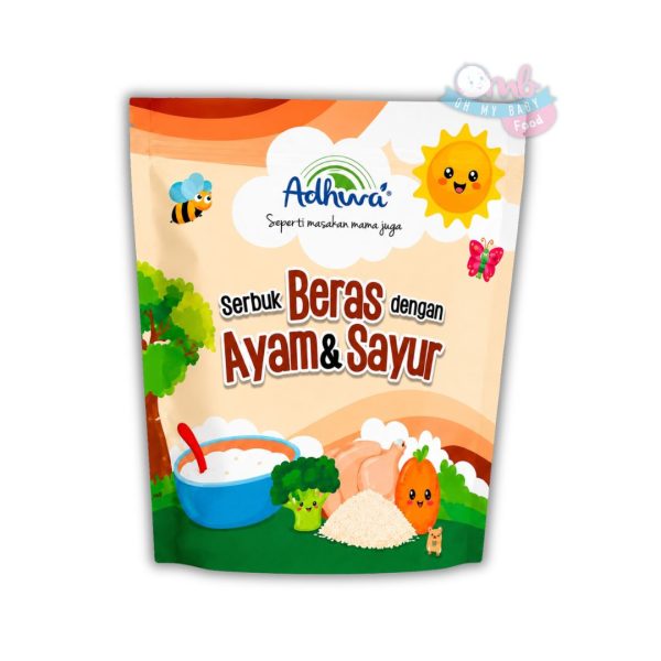 ADHWA - BERAS AYAM SAYUR [New Packaging]