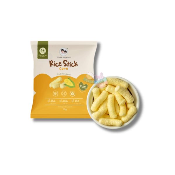 DOUBLE HAPPINESS RICE STICK - CORN FLAVOUR 10g