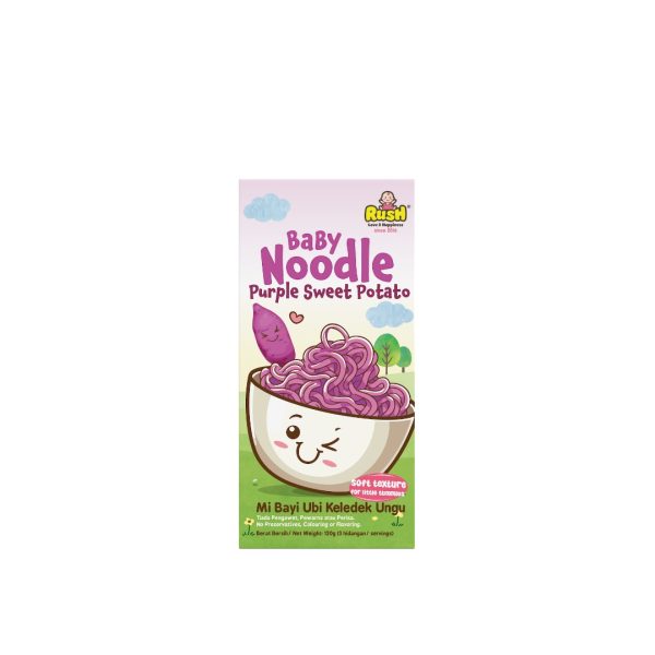 RUSH BABY NOODLE - PURPLE SWEET POTATO 120g