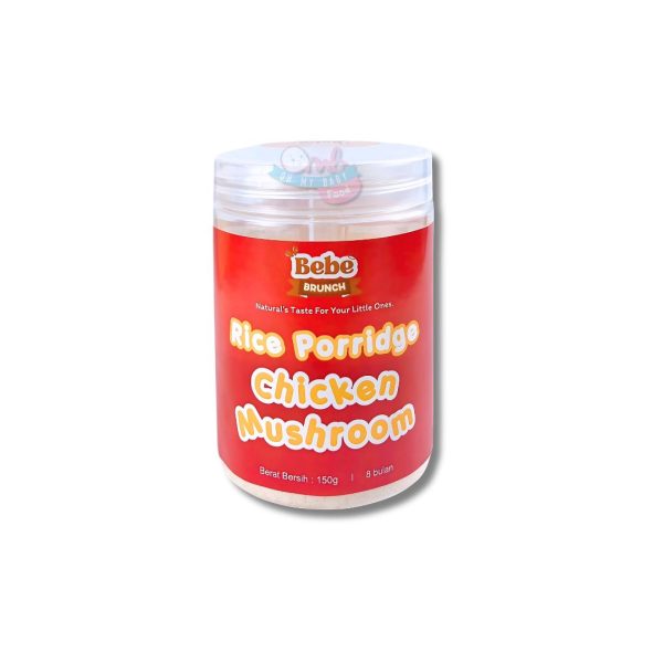 BEBE BRUNCH THE CHINESE CUISINE SERIES -  RICE PORRIDGE CHICKEN MUSHROOM 150g