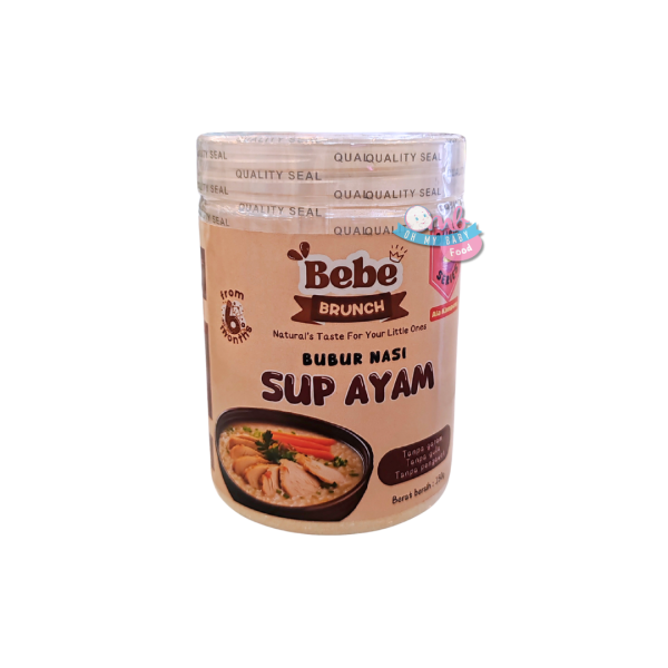 BEBE BRUNCH ALA KAMPUNG SERIES -  BUBUR NASI SUP AYAM 150g