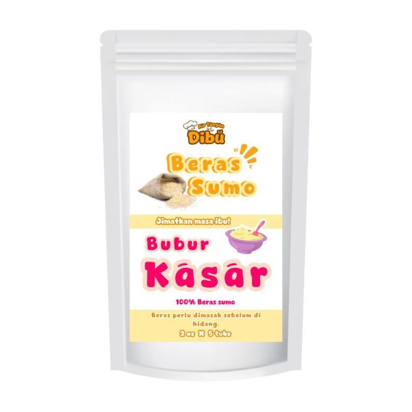AIR TANGAN DIBU BERAS SUMO - BUBUR KASAR (2ozx5tubs) [FROZEN FOOD]