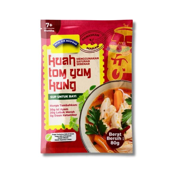 MEAL FOR MUSFIRAH - KUAH TOM YUM KUNG 80g