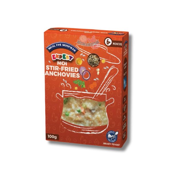 MEAL FOR MUSFIRAH (BUBUR RTE) - MOI STIR-FRIED ANCHOVIES 120g