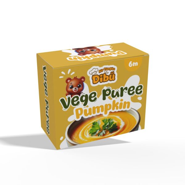 AIR TANGAN DIBU - VEGE PUREE PUMPKIN (1ozx6tubs) [FROZEN FOOD]