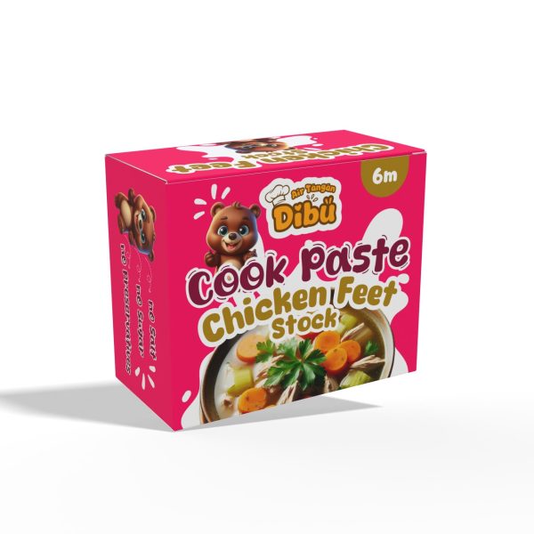 AIR TANGAN DIBU PES MASAKAN - CHICKEN FEET STOCK [FROZEN FOOD]