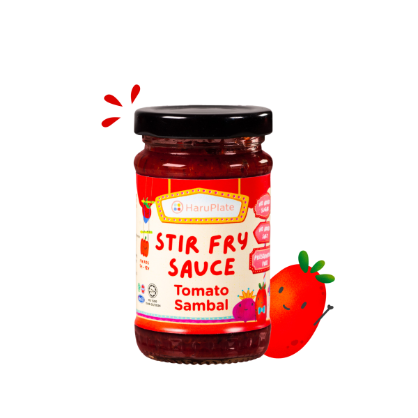 HARUPLATE - STIR FRY SAUCE : TOMATO SAMBAL (NON-SPICY)