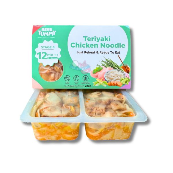 BEBETUMMY STAGE 4 - TERIYAKI CHICKEN NOODLE 220g [FROZEN FOOD]