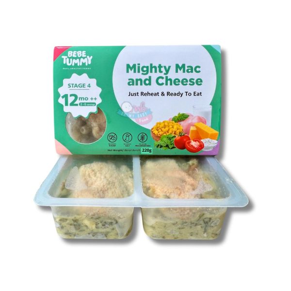 BEBETUMMY STAGE 4 - MIGHTY MAC & CHEESE 220g [FROZEN FOOD]