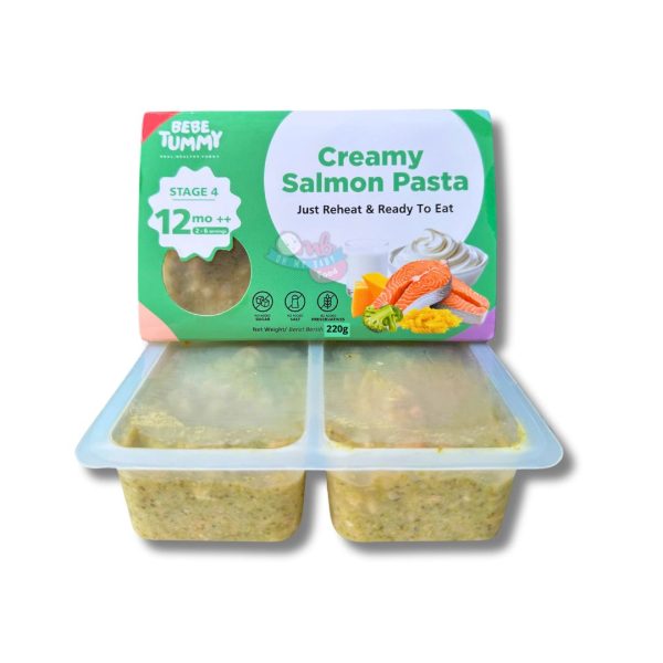 BEBETUMMY STAGE 4 - CREAMY SALMON PASTA 220g [FROZEN FOOD]