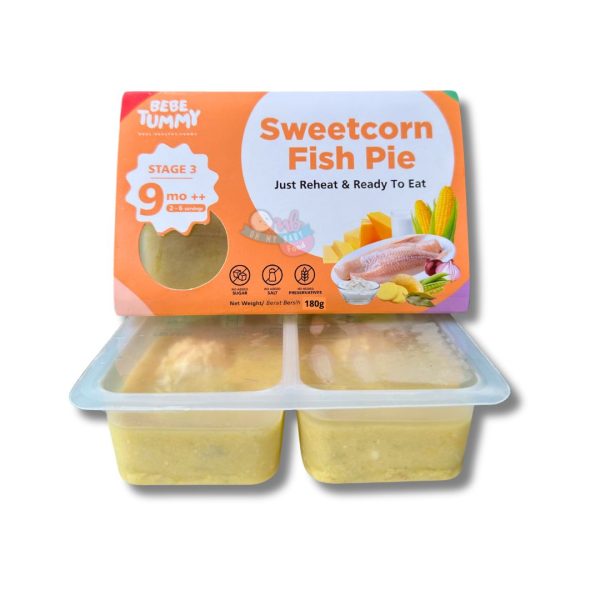 BEBETUMMY STAGE 3 - SWEETCORN FISH PIE 180g [FROZEN FOOD]