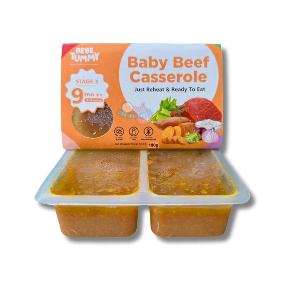 BEBETUMMY STAGE 3 - BABY BEEF CASSEROLE 180g [FROZEN FOOD]