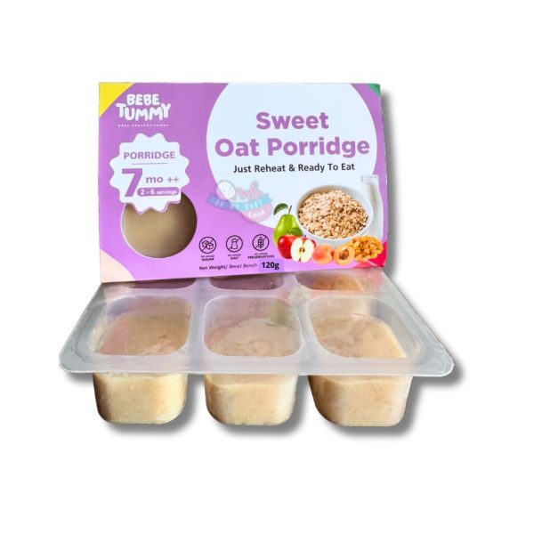 BEBETUMMY - SWEET OAT PORRIDGE 120g [FROZEN FOOD]