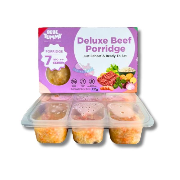 BEBETUMMY - DELUXE BEEF PORRIDGE 120g [FROZEN FOOD]