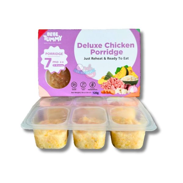BEBETUMMY - DELUXE CHICKEN PORRIDGE 120g [FROZEN FOOD]