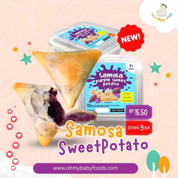 IDRISHAPPYMEAL - SAMOSA SWEET POTATO 12pcs