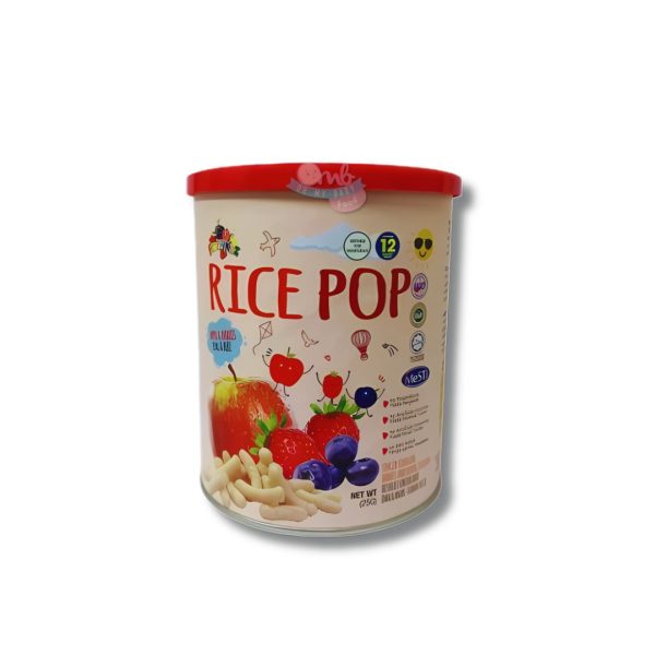 FRUITYKIDZ RICE POP - APPLE & BERRIES 25g