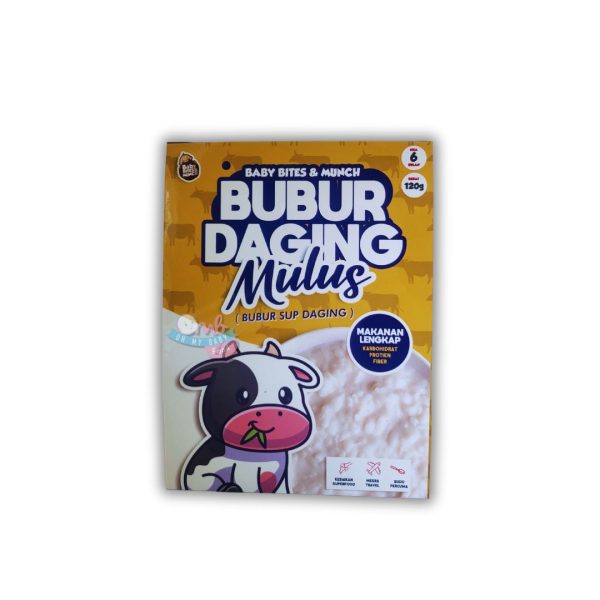 BABYBITESNMUNCH BBM RTE - BUBUR DAGING MULUS 120g