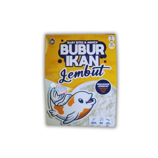 BABYBITESNMUNCH BBM RTE - BUBUR IKAN LEMBUT 120g