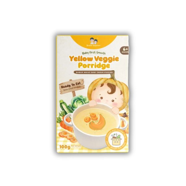 DOUBLE HAPPINESS PORRIDGE - YELLOW VEGGIE 100g