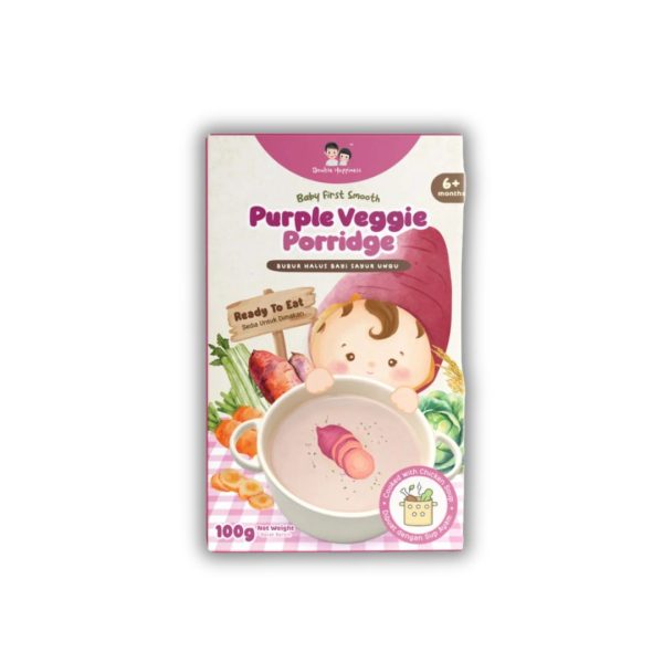 DOUBLE HAPPINESS PORRIDGE - PURPLE VEGGIE 100g
