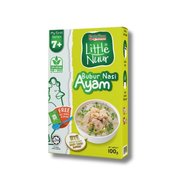 LITTLE NUUR RTE - BUBUR NASI AYAM 100g