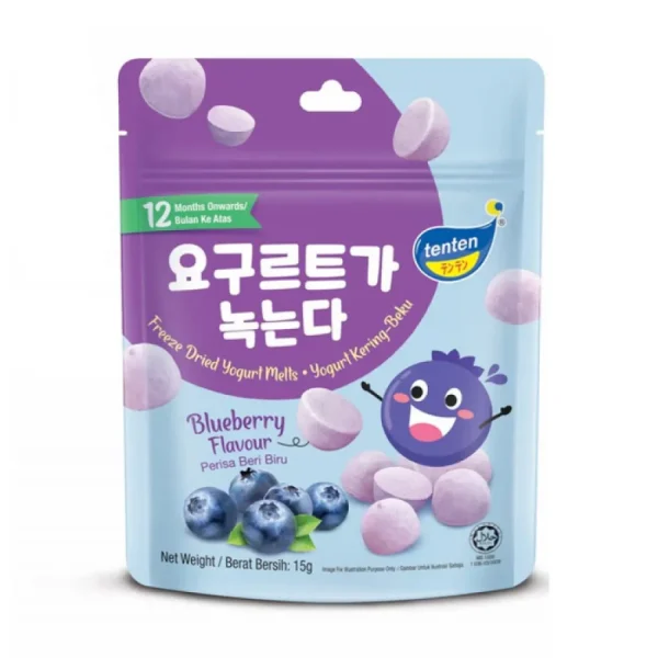 TENTEN FREEZE DRIED YOGURT MELT - BLUEBERRY 15g