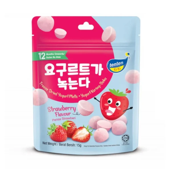 TENTEN FREEZE DRIED YOGURT MELT - STRAWBERRY 15g