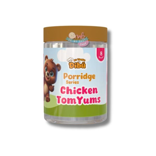 AIR TANGAN DIBU PORRIDGE SERIES - CHICKEN TOMYUMS 150g