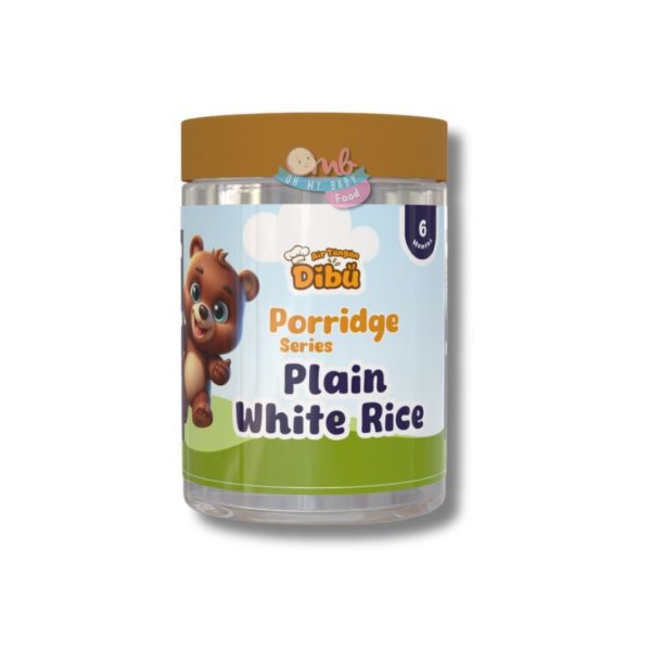 AIR TANGAN DIBU PORRIDGE SERIES - PLAIN WHITE RICE 150g
