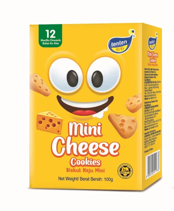 TENTEN MINI COOKIES - CHEESE 100g