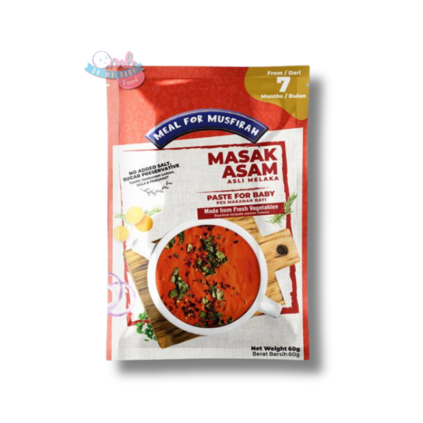[MFM] MEAL FOR MUSFIRAH PES MASAKAN BAYI MASAK ASAM 60g