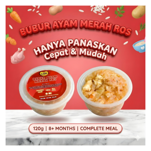 CBB @ COOK BY BONDA – BUBUR AYAM MERAH ROS 120g [FROZEN FOOD]