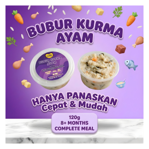CBB @ COOK BY BONDA – BUBUR KURMA AYAM 120g [FROZEN FOOD]
