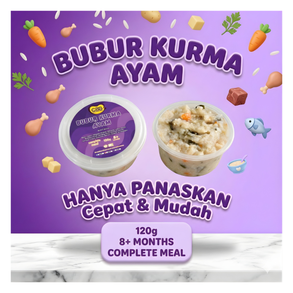 CBB @ COOK BY BONDA – BUBUR KURMA AYAM 120g [FROZEN FOOD]