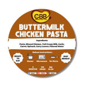[ CBB ] COOK BY BONDA – BUTTERMILK CHICKEN PASTA 125g [FROZEN FOOD]