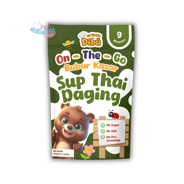 AIR TANGAN DIBU – BUBUR KASAR SUP DAGING THAI